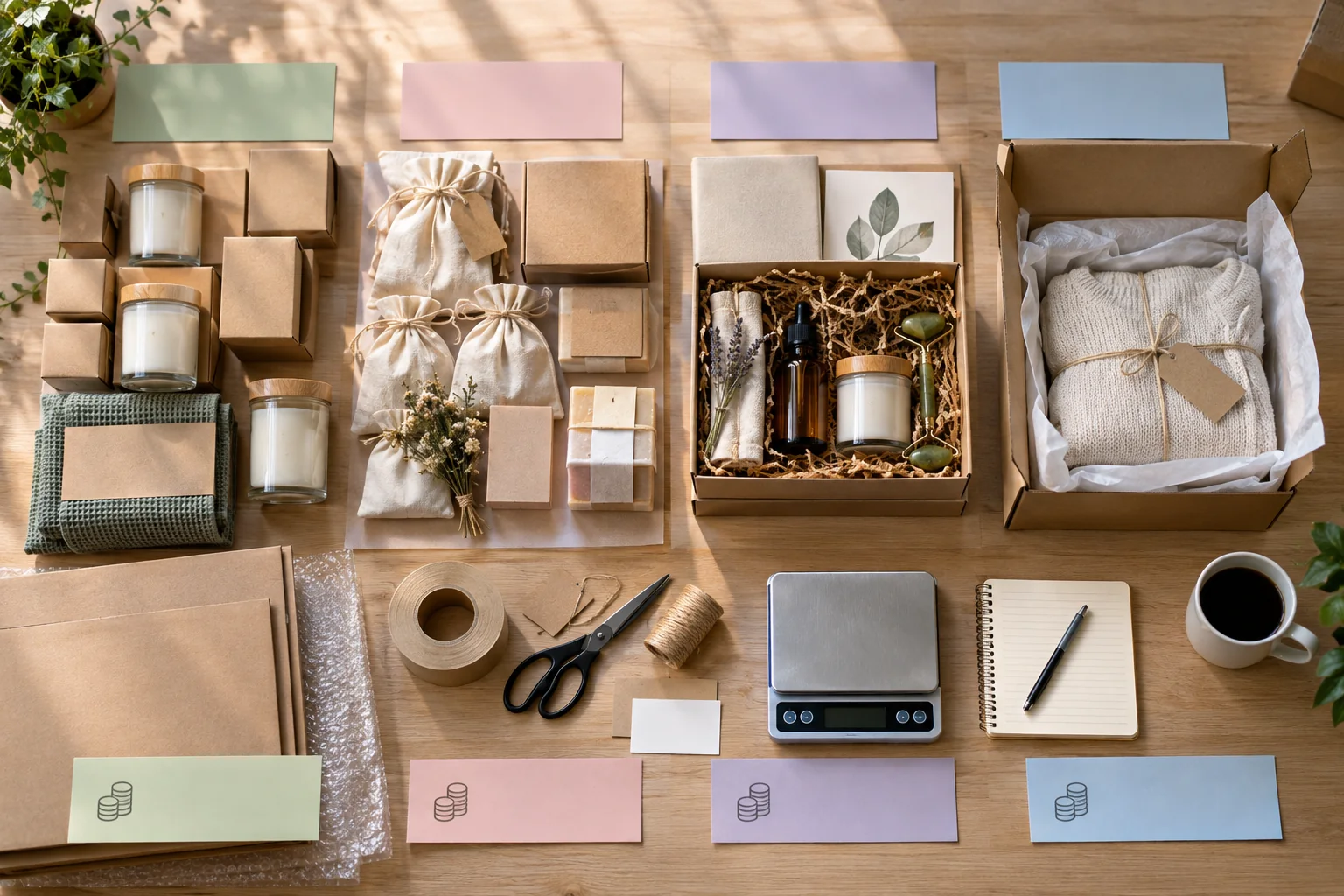Sample products are grouped by retailer, event, influencer, and existing-customer uses with cost evidence.