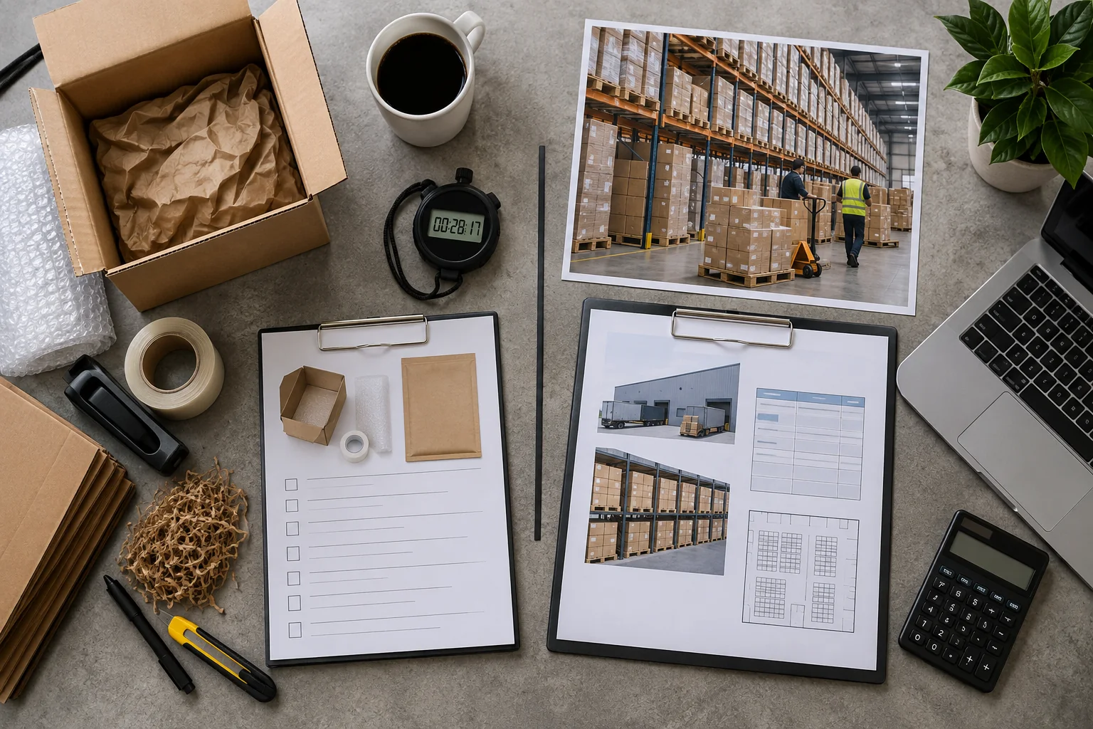 In-house materials, labor, order exceptions, and a fulfillment quote are compared side by side.