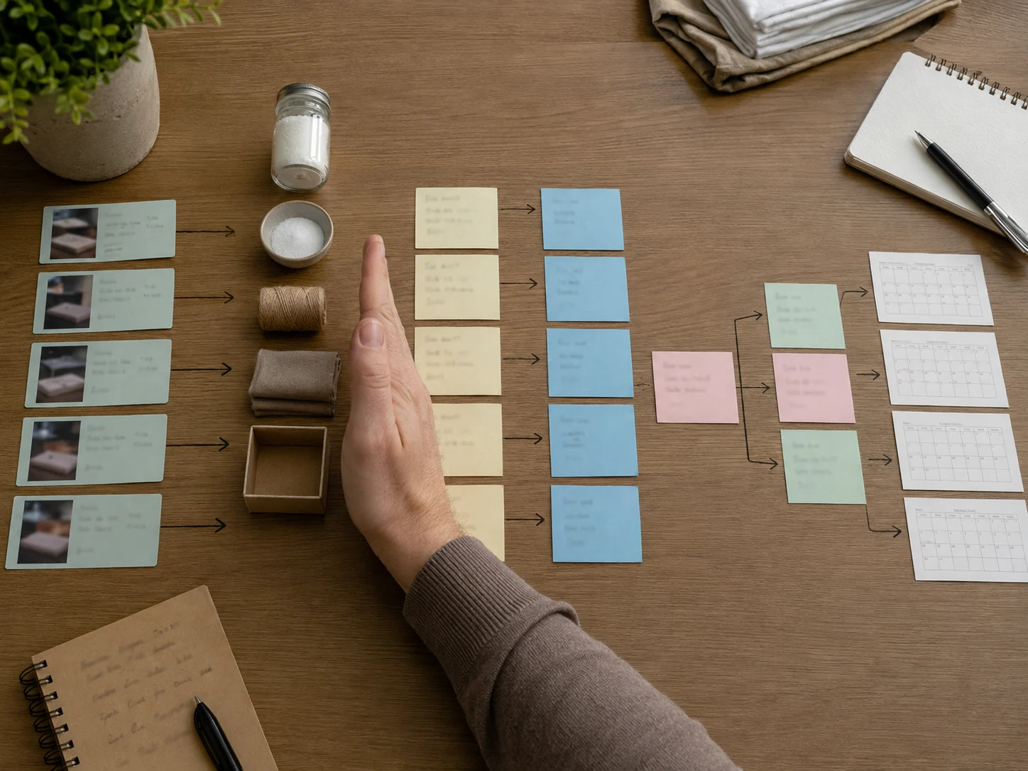 A preorder plan links paid quantities to components, production slots, cash commitments, and shipment windows.