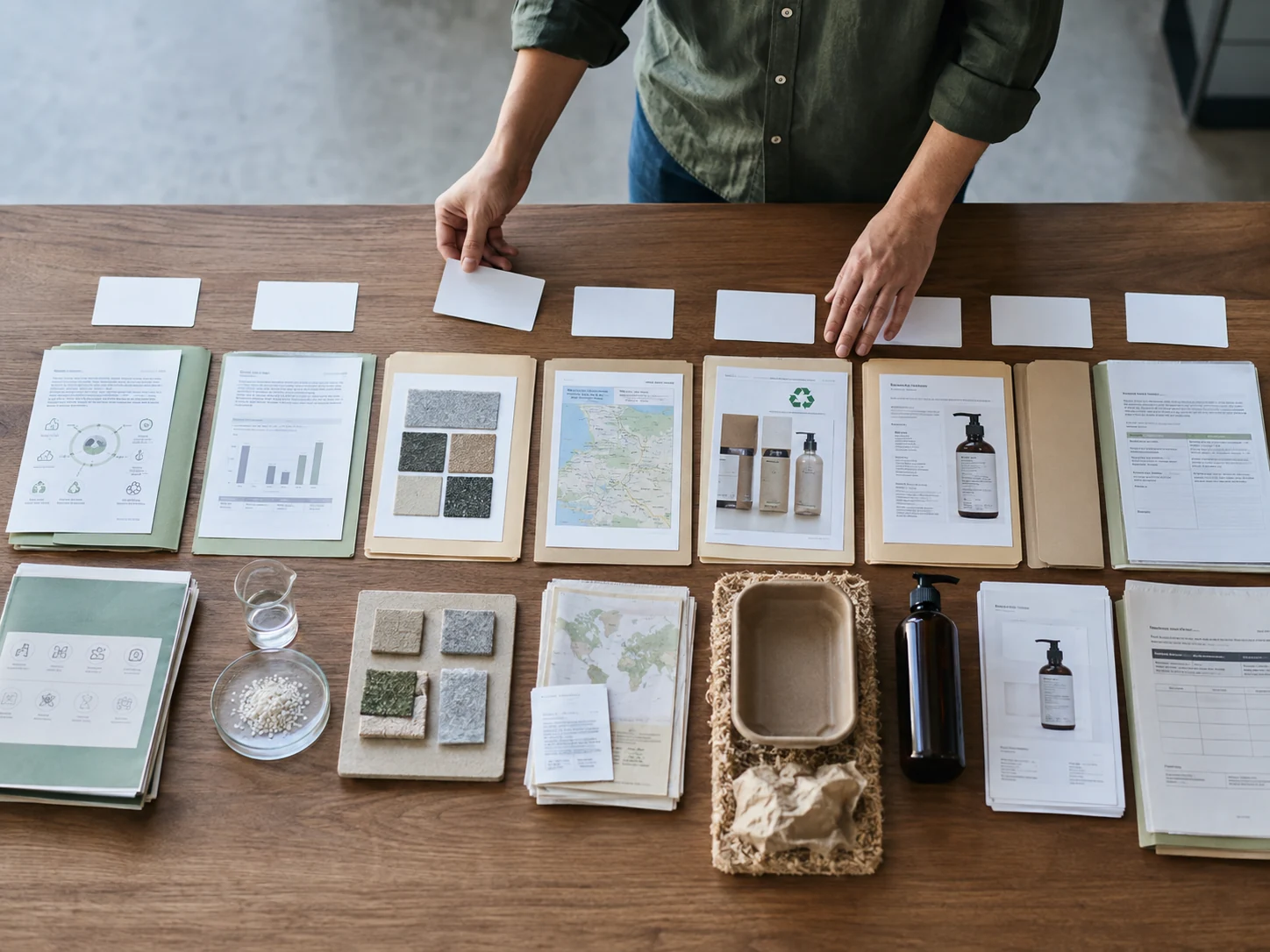 Seven common product-claim types are organized beside supporting evidence and approved labels.